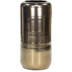 GLAZE Keramikgefäß, 40/84 cm, antik-gold**